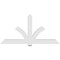 Ekena Millwork Redmond Architectural Grade PVC Gable Bracket, 84"W x 42"H x 4"D x 6"F, 12/12 Pitch GBP084X42X0406RED00 - alternate 3
